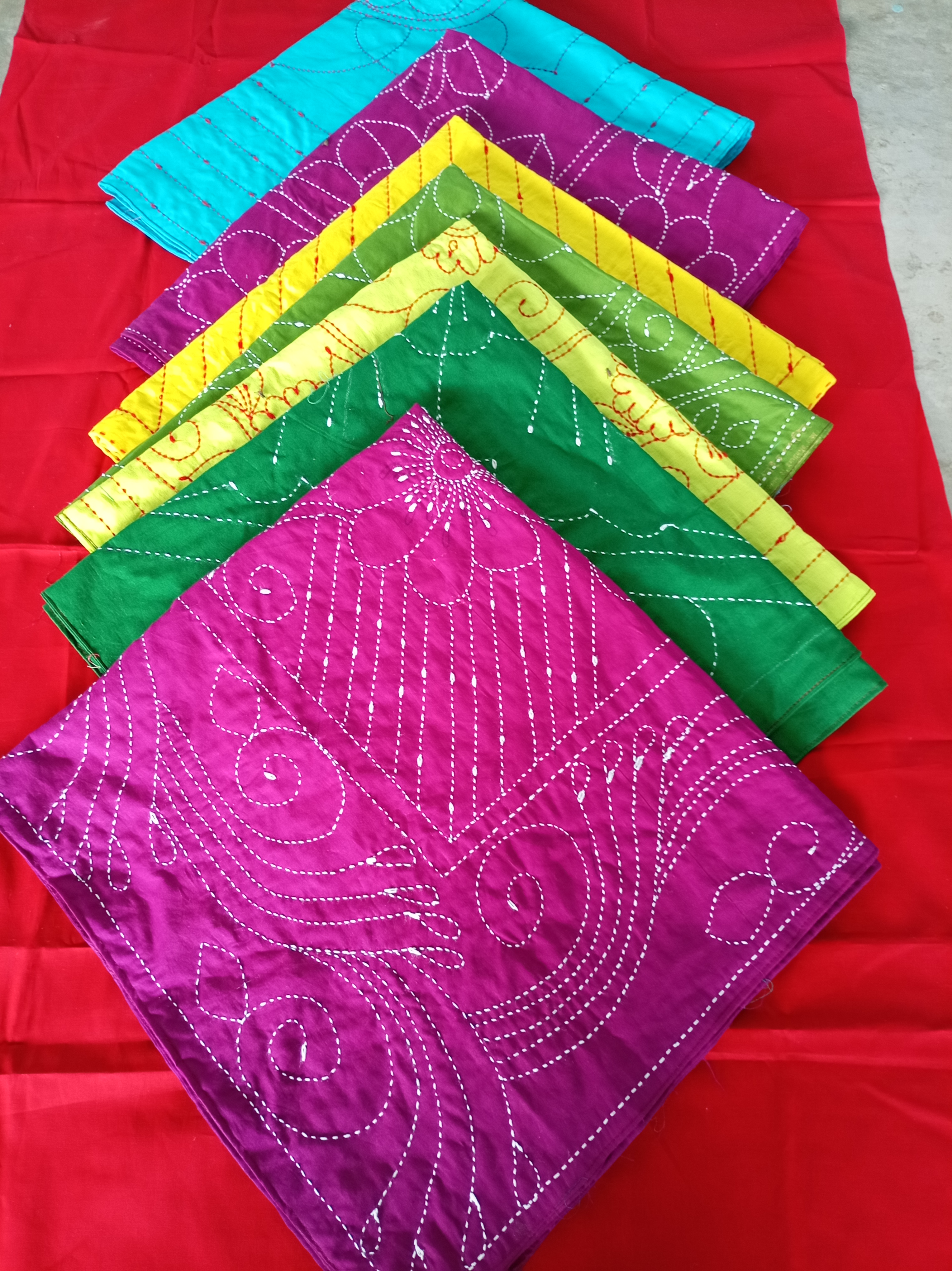 বেবি নকশীকাঁথা ও বড় নকশীকাঁথা